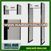 Single zone portable walk through metal detector price