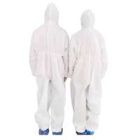 high quality disposable isolation suit non woven safety protective clothing