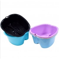 Factory Wholesale Foot Bath Massage Plastic Foot Soaking Bath Spa Basin Thickened And Raised