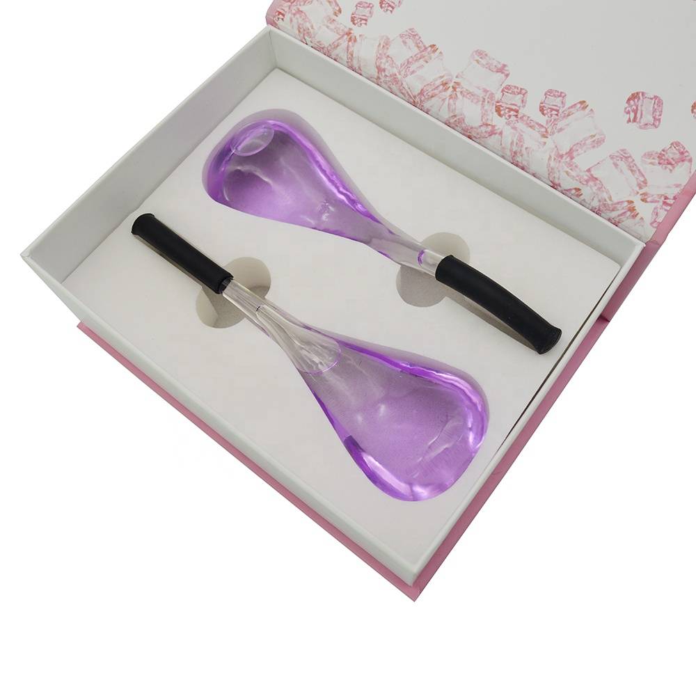 Ice Globe Glass Beauty Ice Facial Massage Tools For Woman Eyes Amp Neck