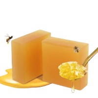 Amber natural honey cleansing wholesale handmade body face toilet bath soap