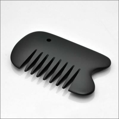 Natural Bian-stone comb health care comb