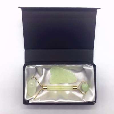 Hot sell Jade facial roller crystal face Xiuyan jade massager roller