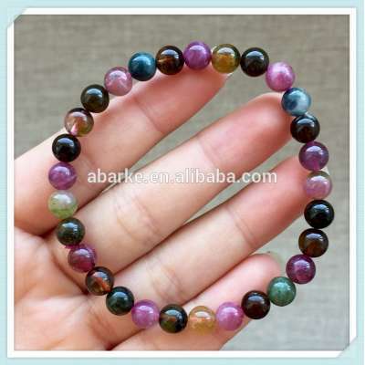 Natural Stone Beads Tourmaline Bracelets For Women