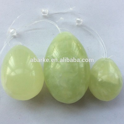 jade crafts from china factory yoni eggs vaginal exercise jade eggs set of 3