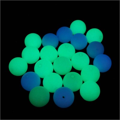 Wholesale price natural color luminous loose beads stone for bracelet DIY