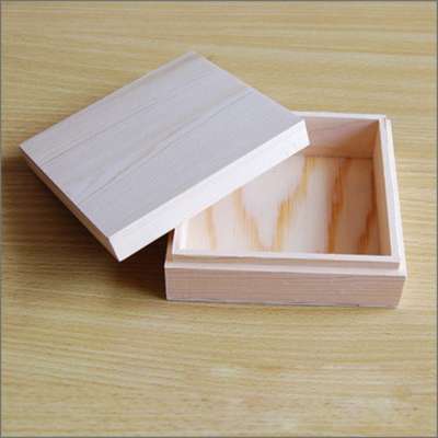 Unpainted new wooden small box jewellery art craft decoupage