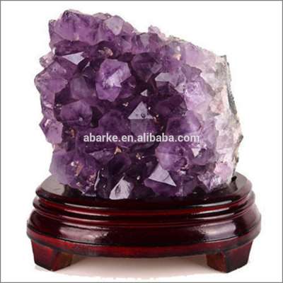 Brazilian natural amethyst cluster ornaments wholesale