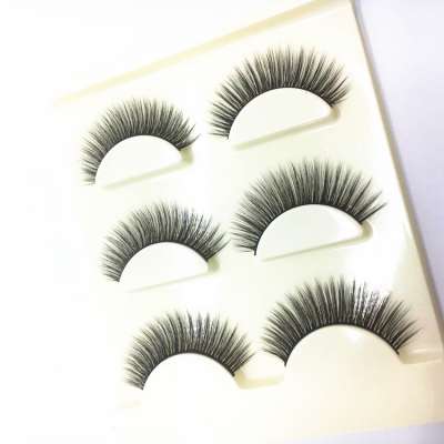 Hot Sale 3D Natural Long Nude Makeup False Eyelashes