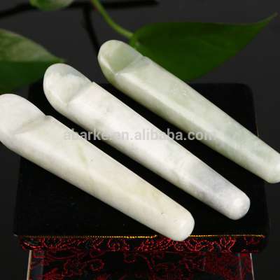 Natural jade massagestone,acupressure sticks