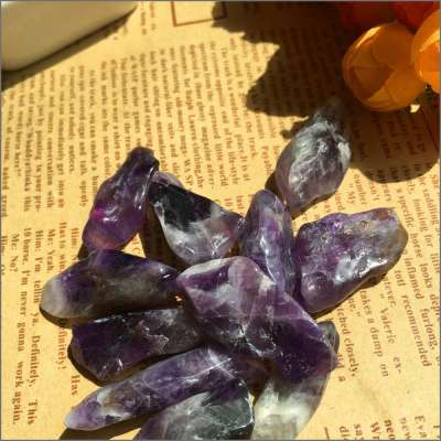 Natural small amethyst gravel & crushed stone price