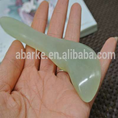 Acupuncture points massage xiuyan jade guasha pen for eyes