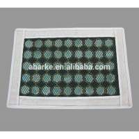 green jade stone massage mat for pillow , jade pillow cover