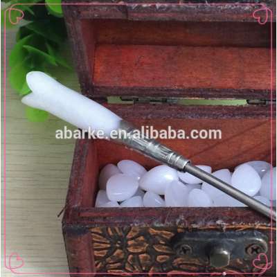 natural jade hair stick for hair decoration