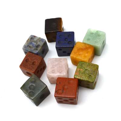 Gemstone Game Dice 15mm Cube Dice For Sale