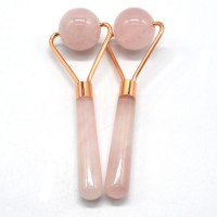 High Quality The Weld Jade Roller Massage Rose Quartz Roller For Beauty